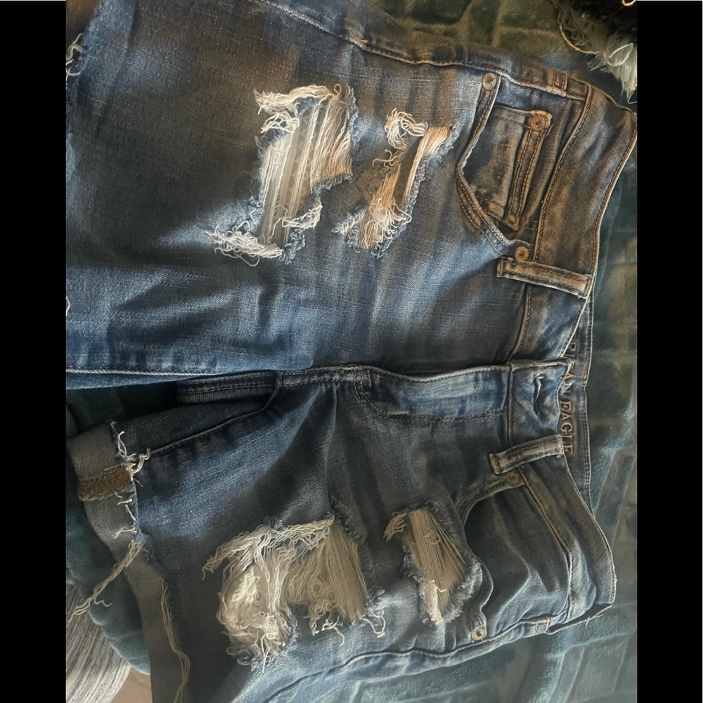 American Eagle. Jean shirts. Medium rinse